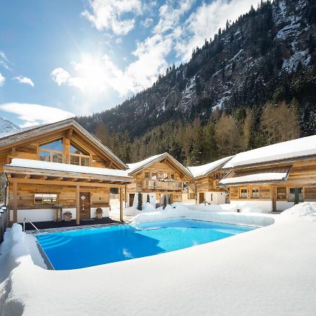Wellnesshuettendorf Wiese Sankt Leonhard im Pitztal Eksteriør bilde