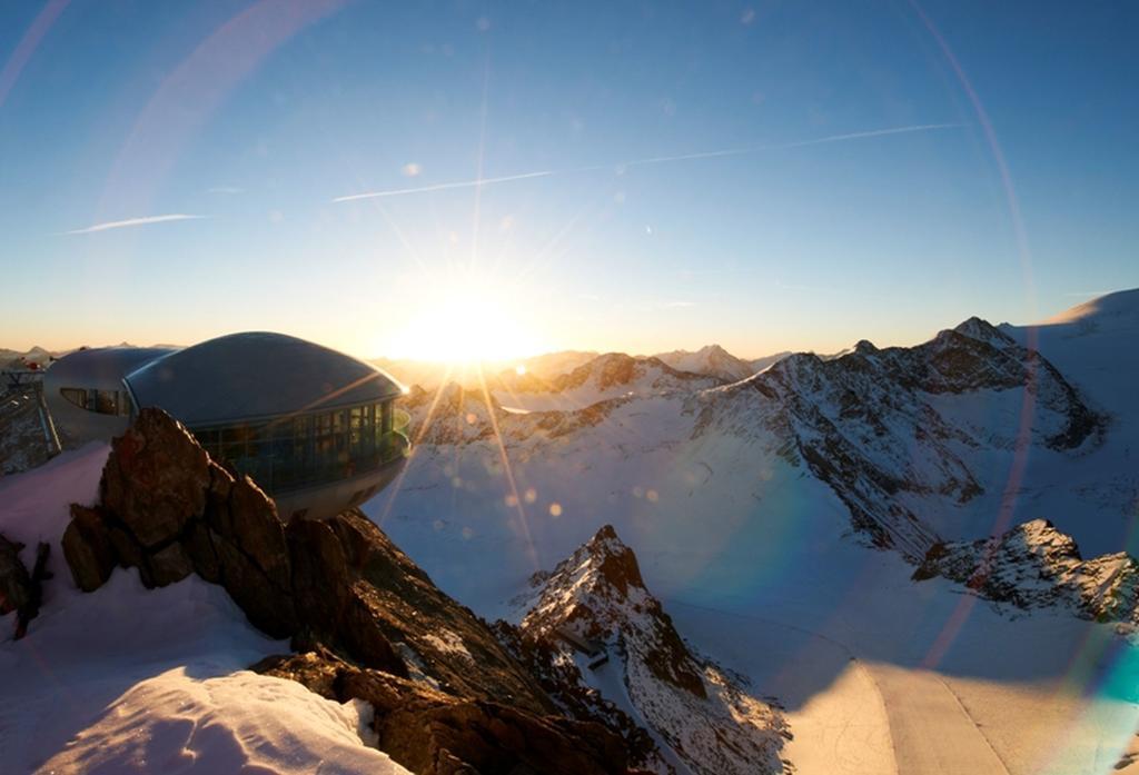Wellnesshuettendorf Wiese Sankt Leonhard im Pitztal Eksteriør bilde