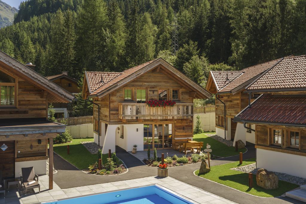 Wellnesshuettendorf Wiese Sankt Leonhard im Pitztal Eksteriør bilde