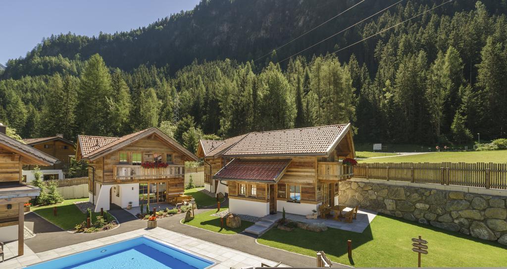 Wellnesshuettendorf Wiese Sankt Leonhard im Pitztal Eksteriør bilde