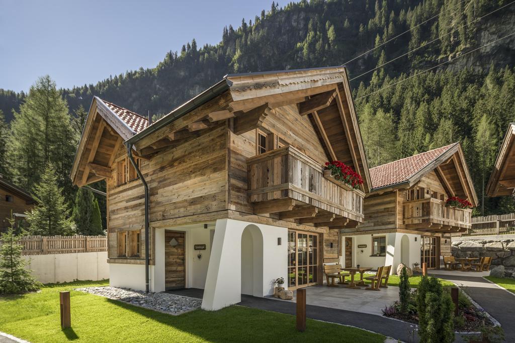 Wellnesshuettendorf Wiese Sankt Leonhard im Pitztal Eksteriør bilde